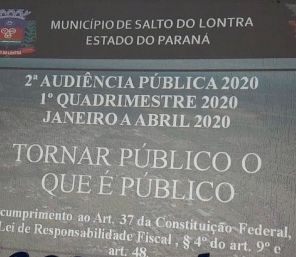 Realizada audincia pblica