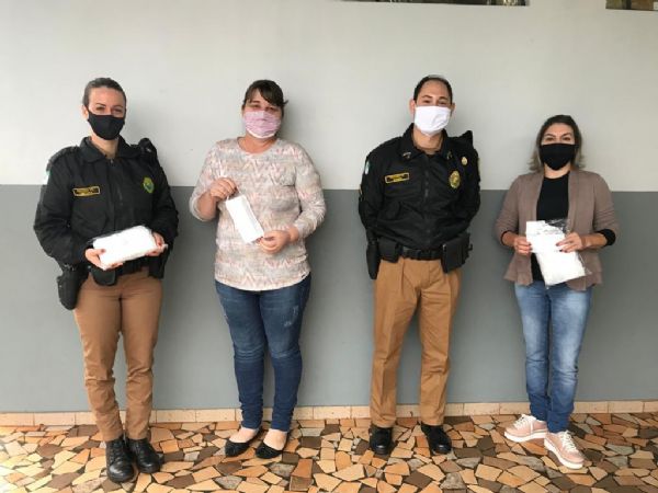 PM orienta pais e alunos sobre cuidados com o novo coronavrus