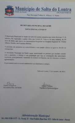 Registrado quinto bito pela Covid-19