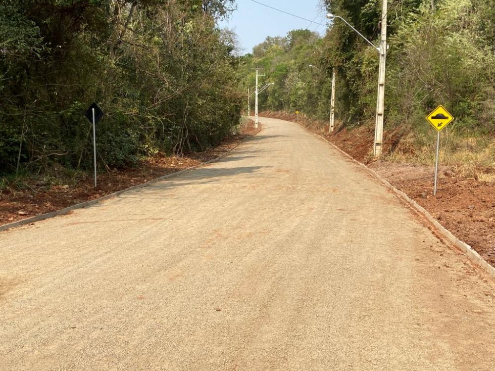 Ligao entre Bairro Parque Verde e Vila Rural ganha calamento