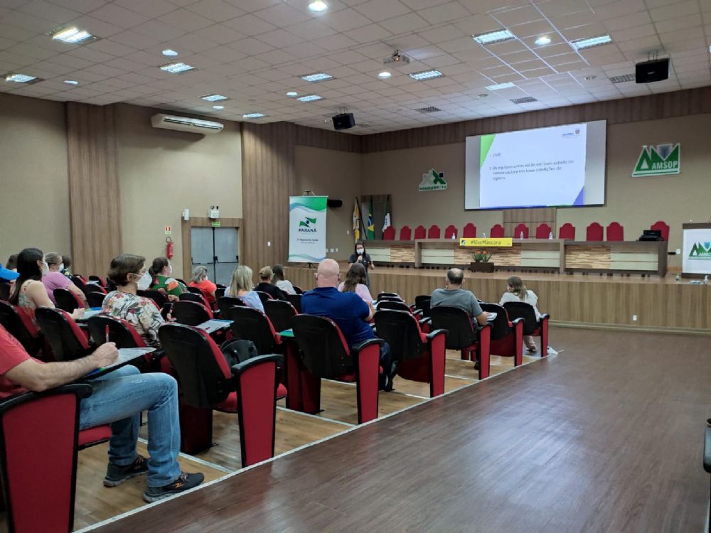 Vigilância Sanitária e Odontologia de Salto do Lontra participam de capacitação