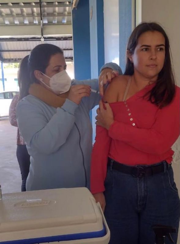 Salto do Lontra aplica mais de 300 doses no dia D de vacinação
