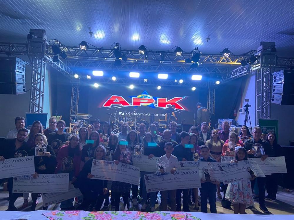 Grande público e belas apresentações na Final do Femucs