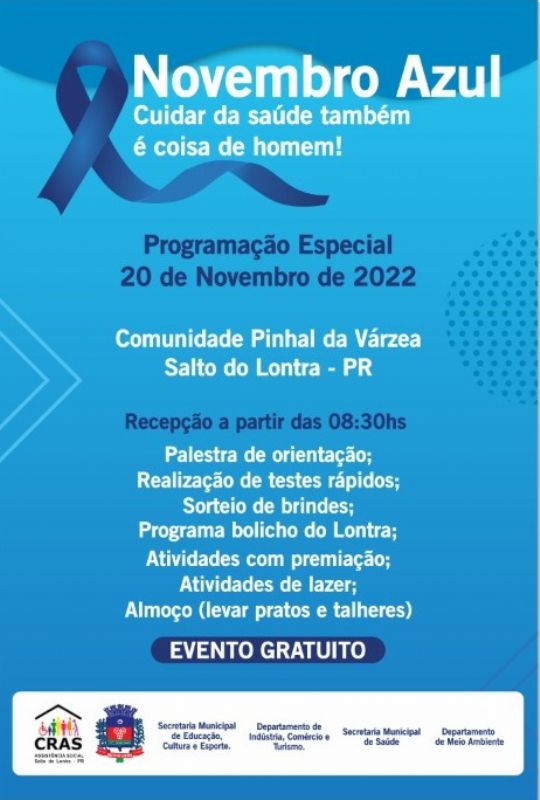 Neste domingo programao especial para os homens em relao  Campanha Novembro Azul