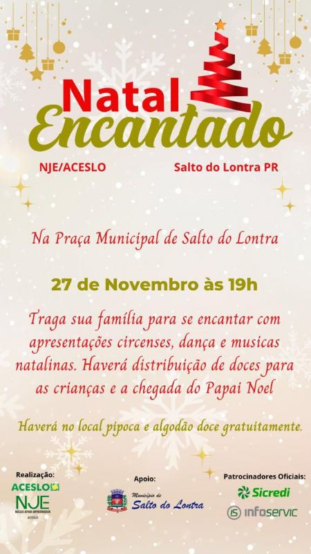 Domingo a abertura do Natal