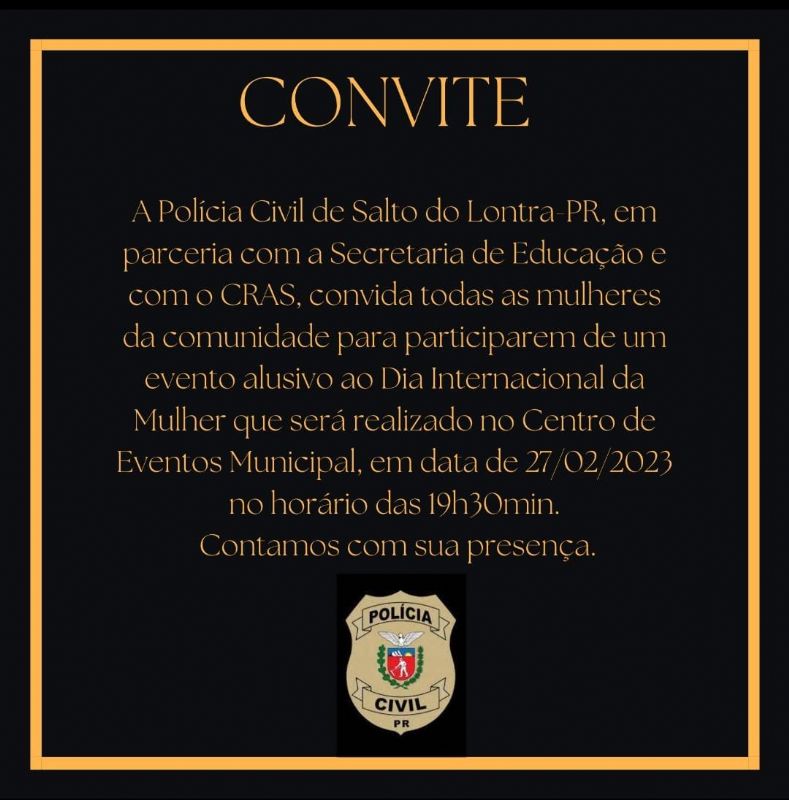 Nesta segunda-feira, 27, haverá palestras para mulheres no Centro de Eventos