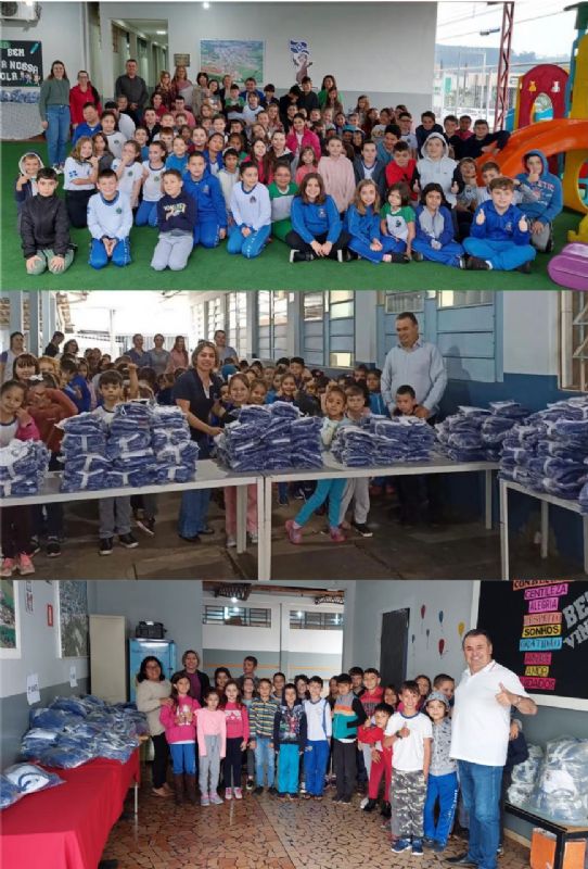 Pelo segundo ano seguido Administração Municipal entrega uniformes escolares