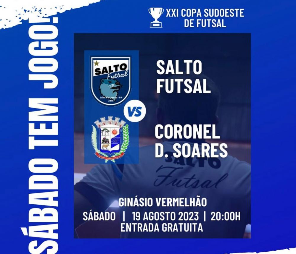 Salto estreia neste sábado, 19, na Copa Aesupar de Futsal