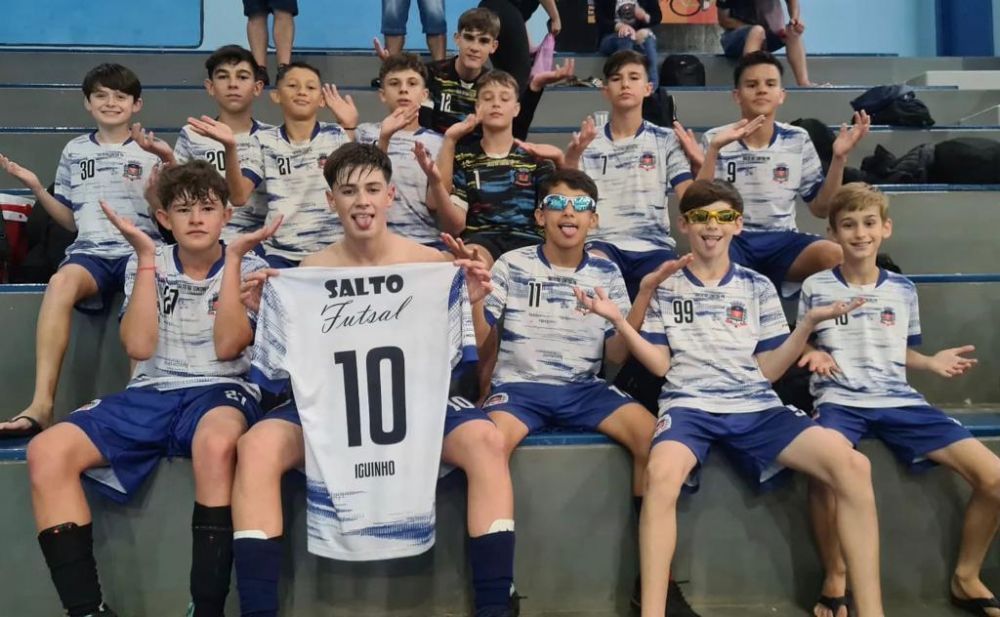 Salto é campeão Sub 13 e Sub 14 na Copa Paranaense de Futsal