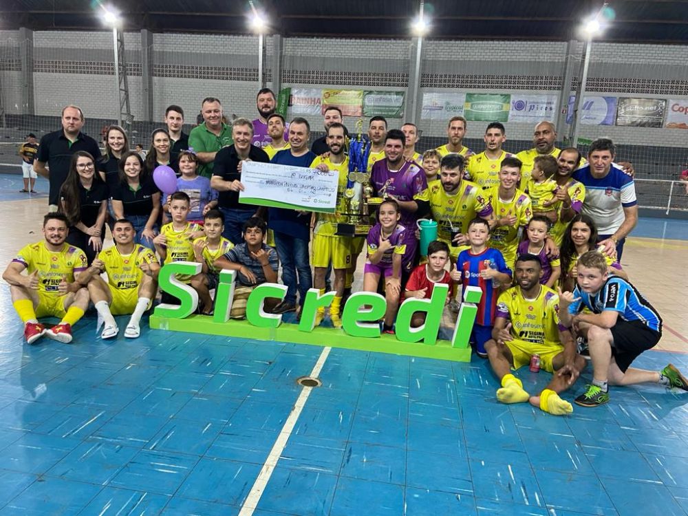 Marafon Pneus/Ofertão Chapecó é campeão da Copa Sicredi Salto Futsal