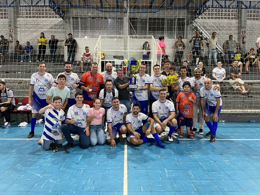 Manfroi Futsal  campeo veterano