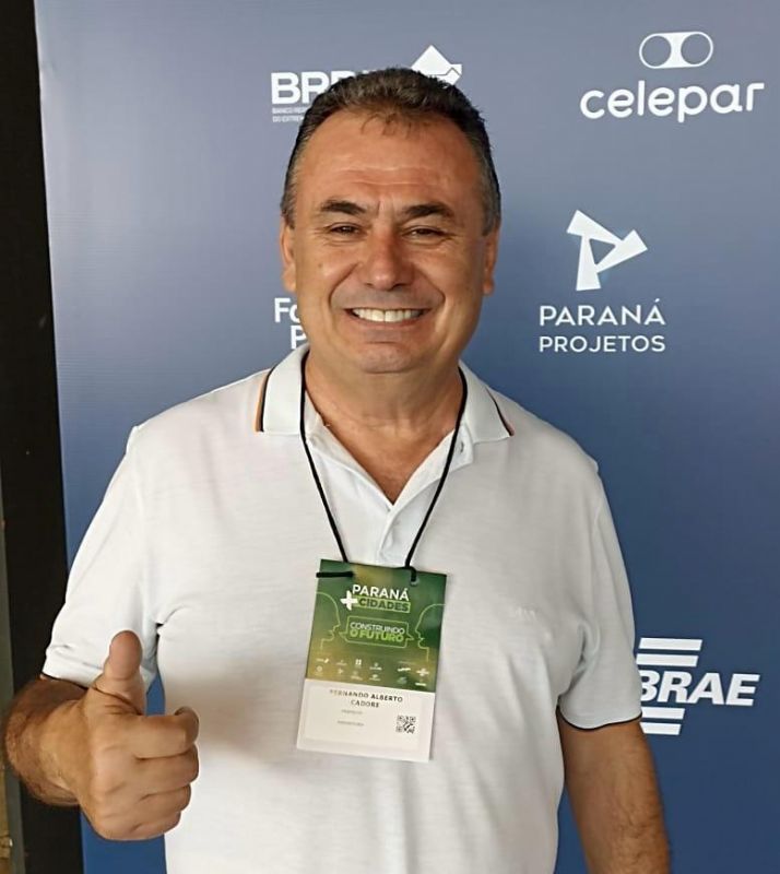 Prefeito Fernando Cadore participa do evento Paran Mais Cidades, em Foz do Iguau