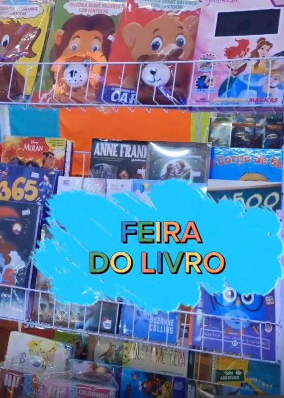 Vem a feira do livro