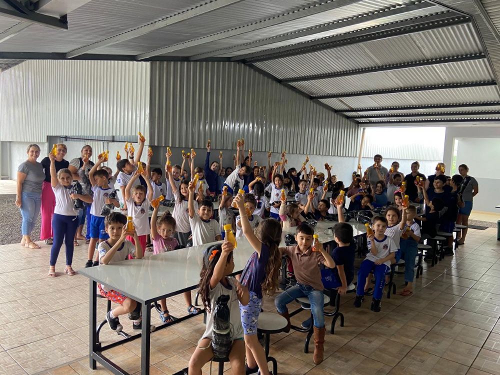 IDR-PR trabalha projeto abelhando na escola 