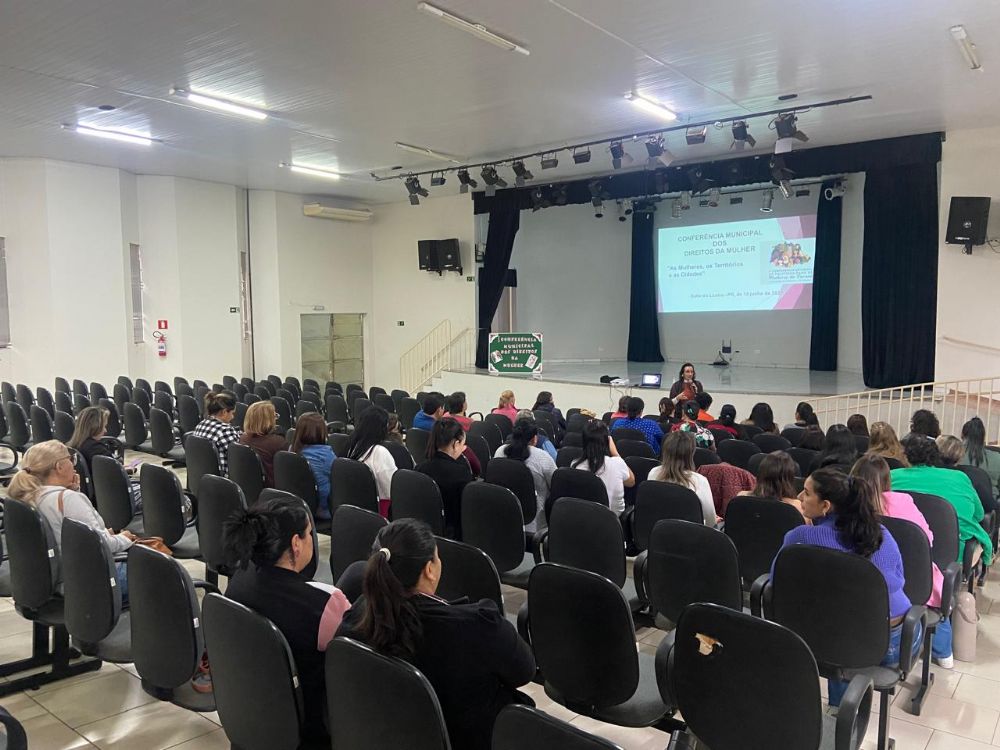 Salto do Lontra realiza 1 Conferncia Municipal dos Direitos da Mulher