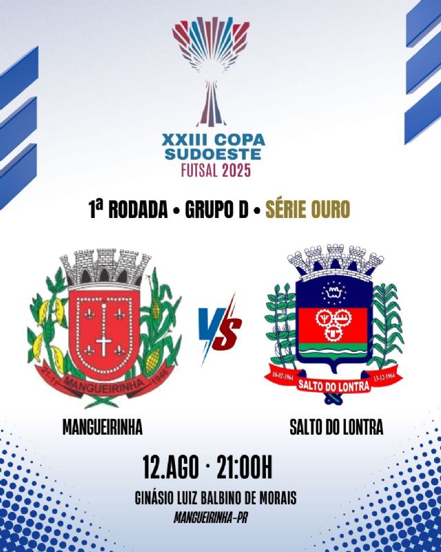 Salto estreia nesta tera-feira, 12, na Copa Aesupar de Futsal