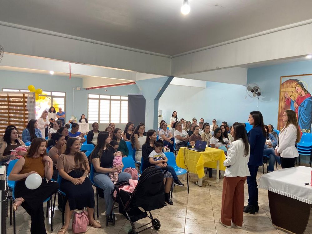 Secretaria de Sade trabalha Campanha Agosto Dourado