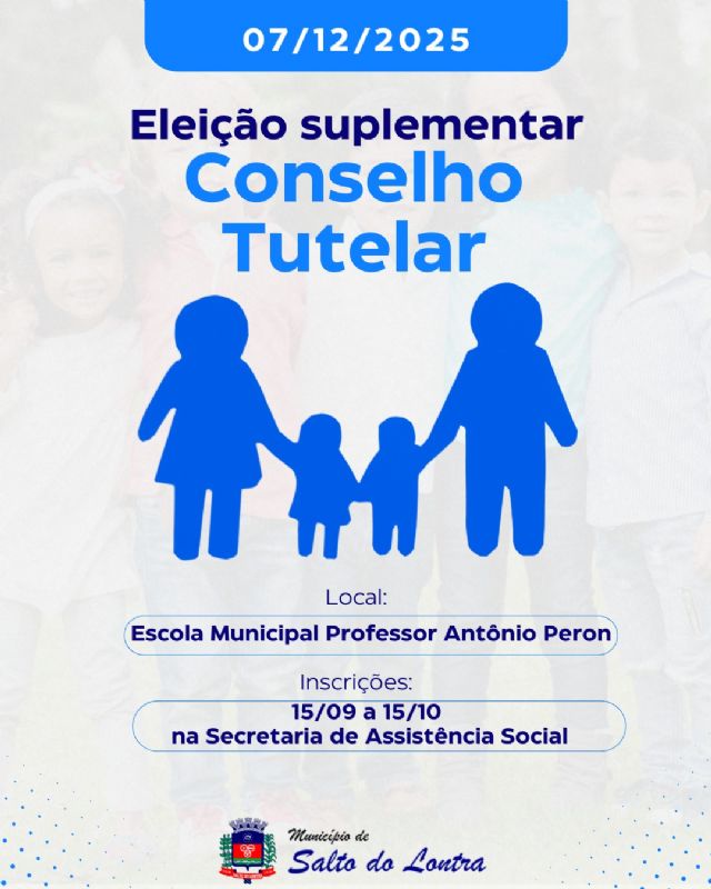 Conselho Tutelar de Salto do Lontra terá eleição suplementar