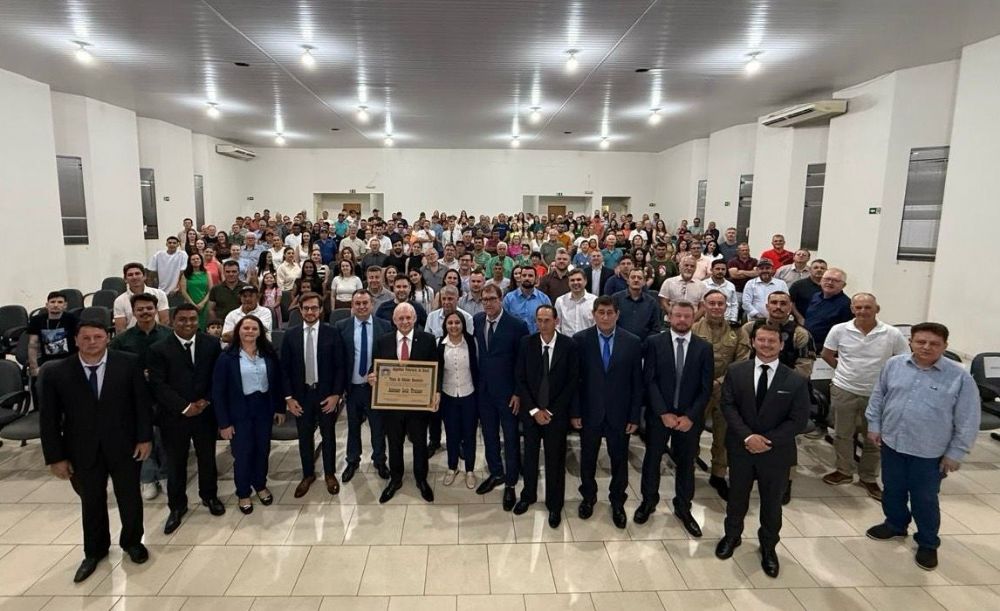 Deputado Traiano recebe Título de Cidadão Honorário de Salto do Lontra