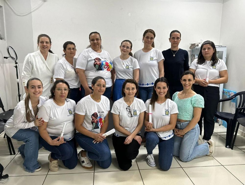 Agentes Comunitrias de Sade concluem curso tcnico